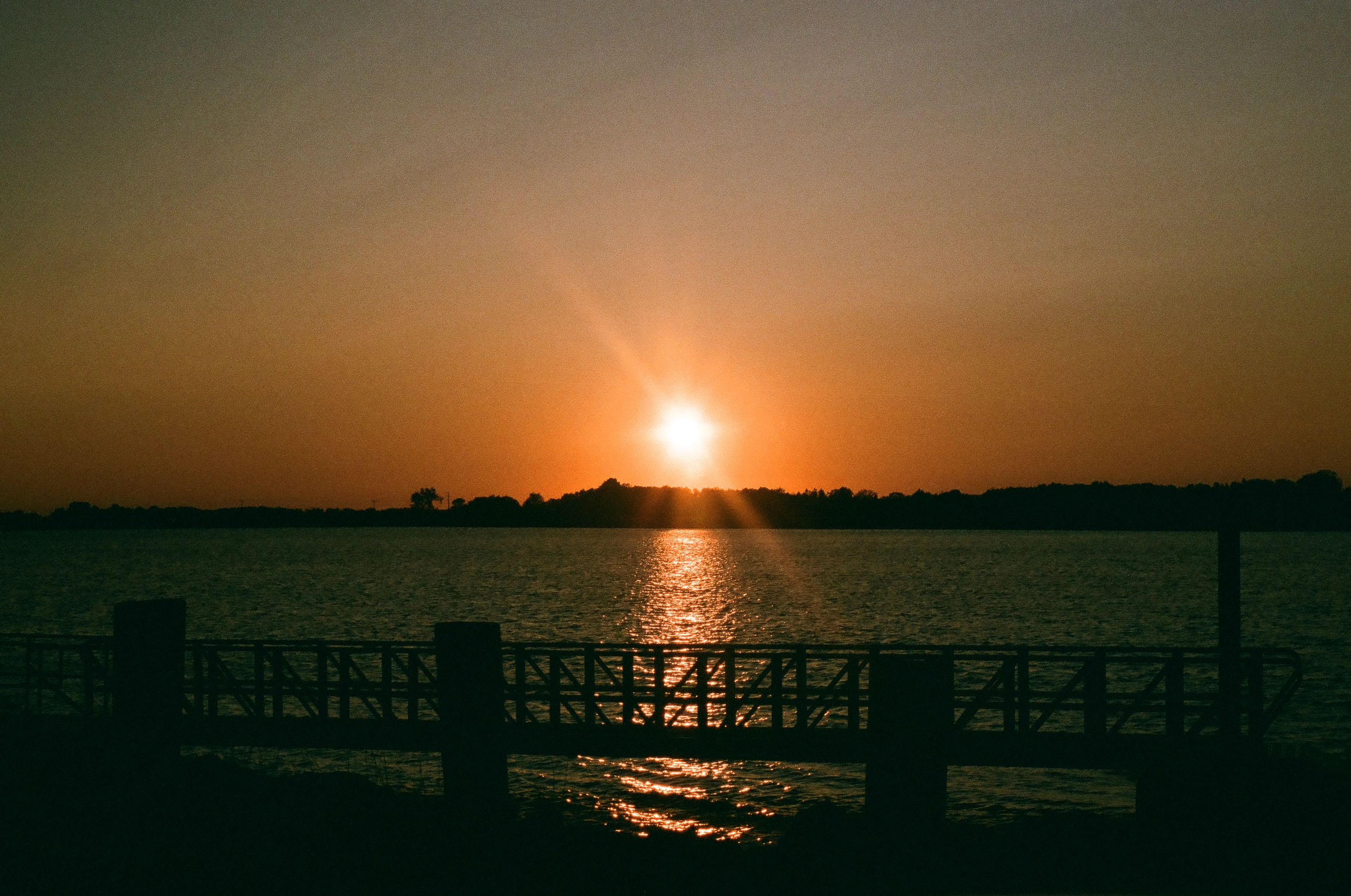 Sunset over the Water